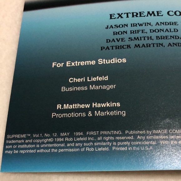 2 IMAGE COMICS Supreme Vol. 1, #11 & #12 - Picture 13 of 16